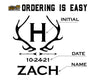 Personalized Handle Grip Growler - Antler Edition