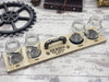 Industrial Pipe Custom Beer Flight: Center Handle
