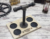 Industrial Pipe Custom Beer Flight: T-Handle