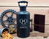 Personalized Handle Grip Growler - Antler Edition