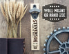 Personalized Custom Bottle Opener-Skinny Edition