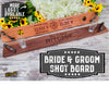 Personalized Heirloom Shot Board | Wedding Shot Board for Couples