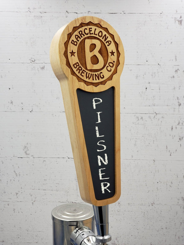 Brewing Company Edition - Personalized Beer Tap Handle with Chalkboard - Custom Brew Gear