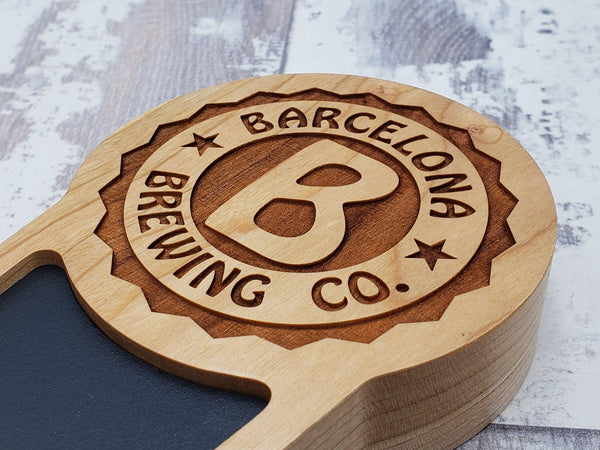 Brewing Company Edition - Personalized Beer Tap Handle with Chalkboard - Custom Brew Gear