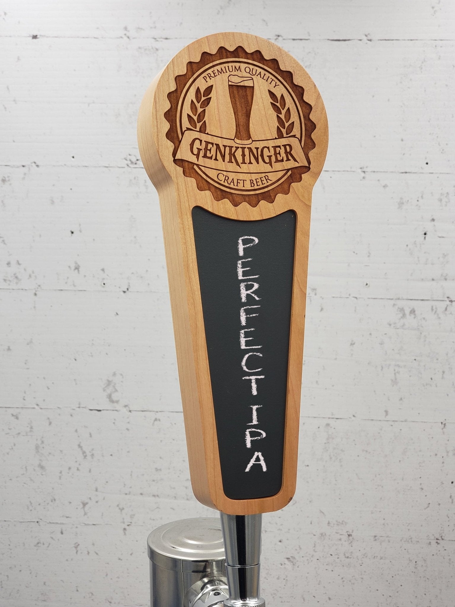 Craft Brew Edition - Personalized Beer Tap Handle with Chalkboard - Custom Brew Gear