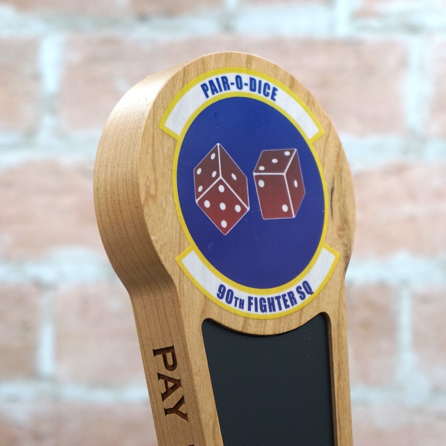 Military Unit and Squadron Tap Handles - Custom Brew Gear