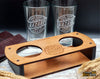 Personalized Pint Glass Flight - Set of Two - Custom Brew Gear