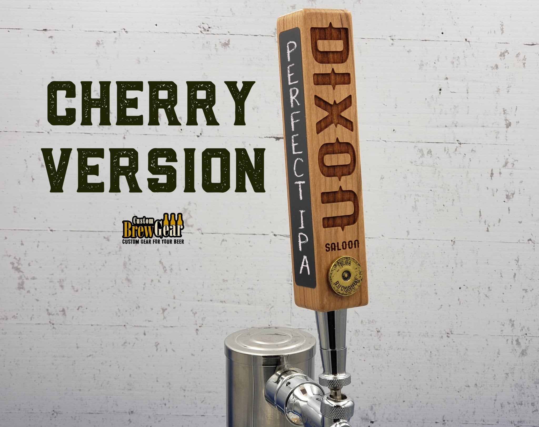 Shotgun Edition - Personalized Keg Tap Handle - Custom Brew Gear