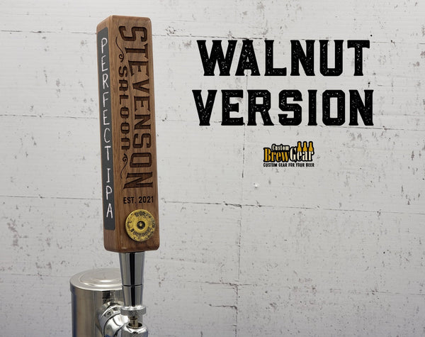 Shotgun Edition - Personalized Keg Tap Handle - Custom Brew Gear