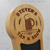 Tap & Brew Edition - Personalized Beer Tap Handle with Chalkboard Insert - Custom Brew Gear