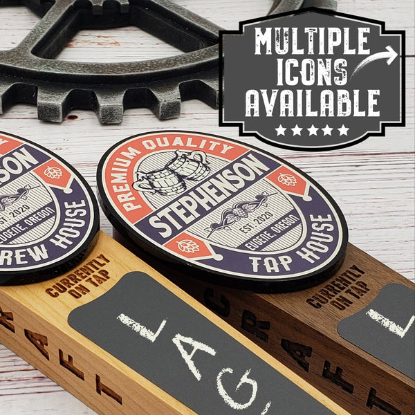 Vintage Edition - Custom Chalkboard Tap Handle - Custom Brew Gear