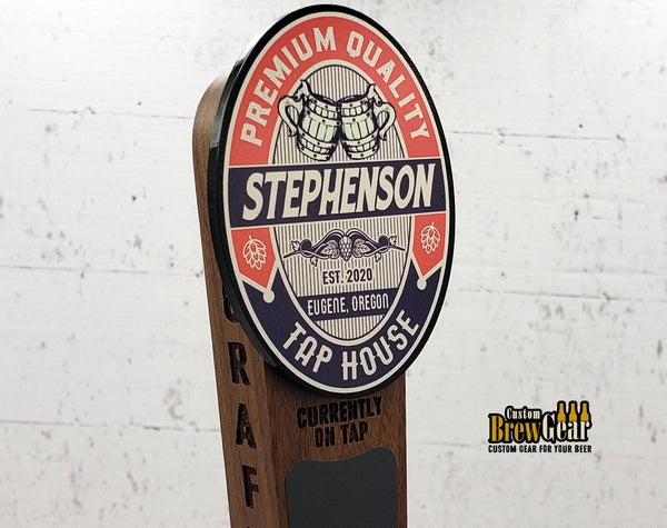 Vintage Edition - Custom Chalkboard Tap Handle - Custom Brew Gear
